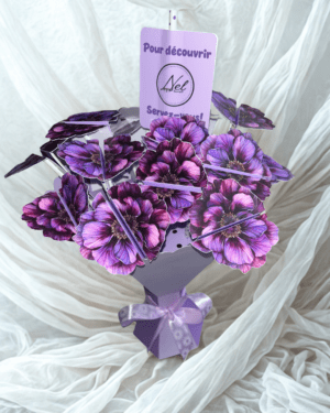 Bouquet de fleurs papeterie