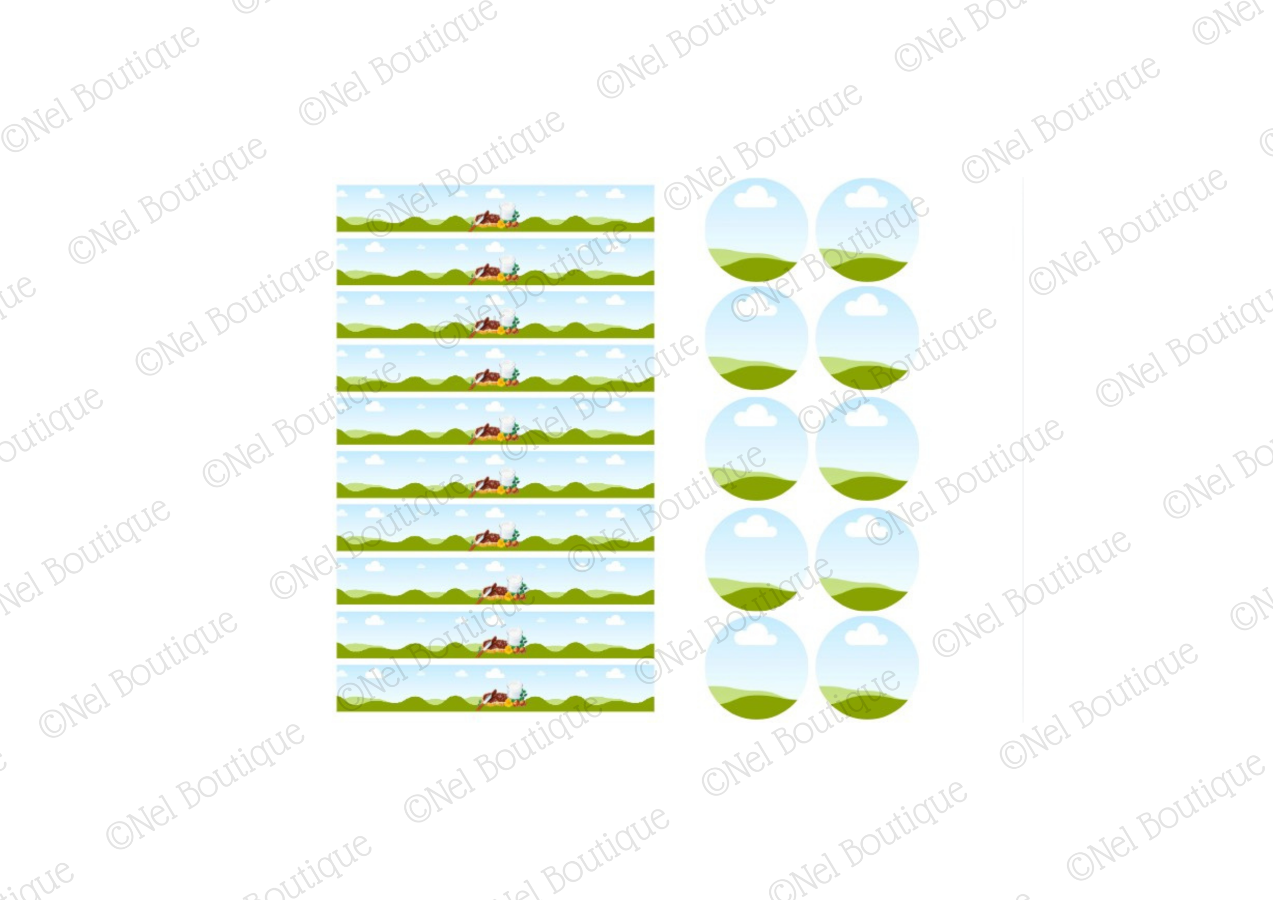 Template pot Nutella