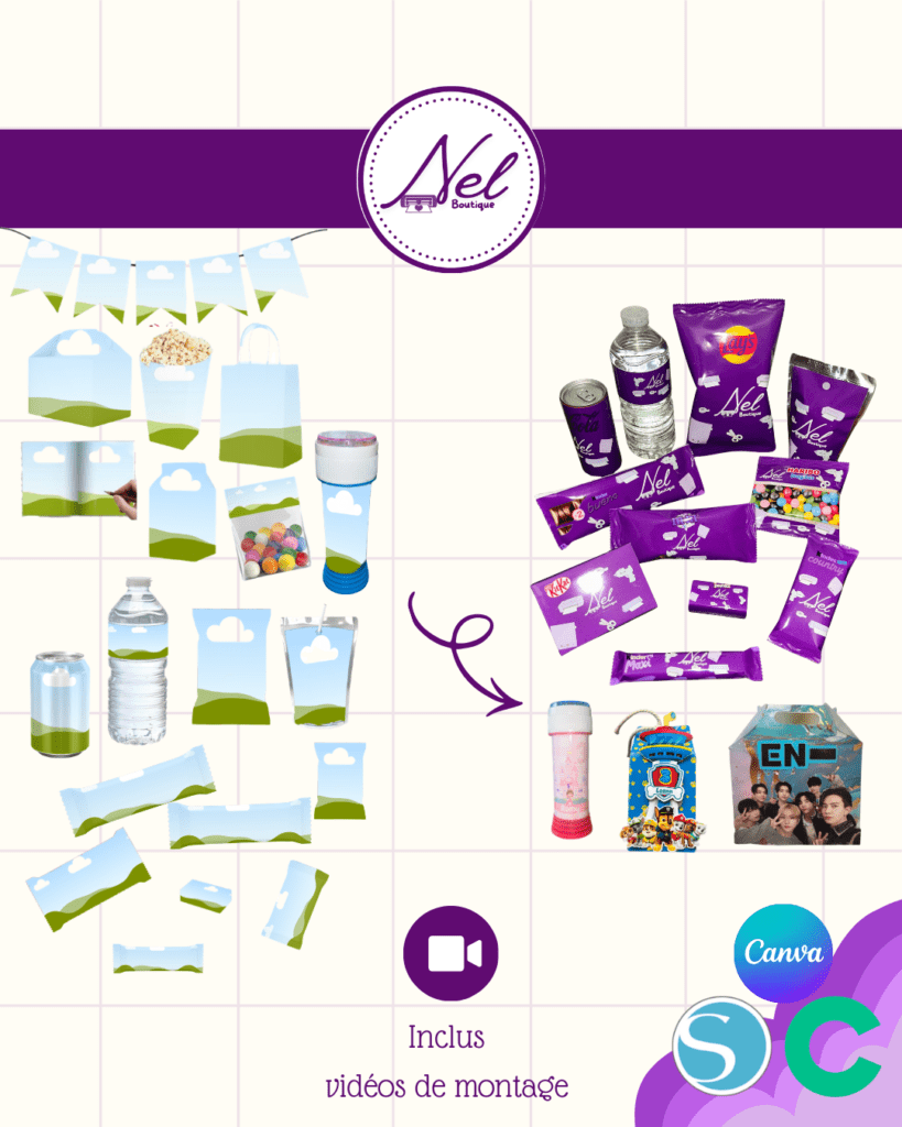 kit papeterie évènementielle